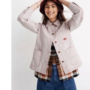 Dickies x Madewell Pink Chore Coat